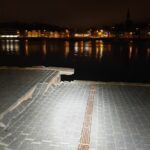 Schaden an der Kaimauer Quelle: 1. Polizeirevier Flensburg